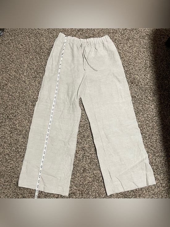 Aritzia Pants - Aritzia Wide Leg Pants in Light Beige/Cream